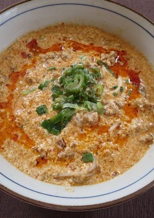 ゴロっと豚バラの坦々素麺-レシピのメイン写真