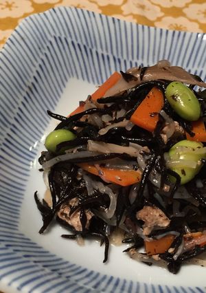 塩糀を使った常備菜☆ひじきの煮物-レシピのメイン写真