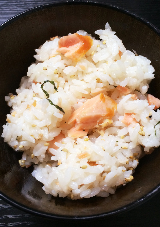 秋♡鮭と大葉の混ぜご飯♡-レシピのメイン写真