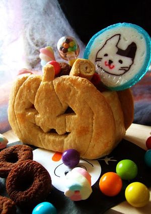 HM♡ハロウィンに、クッキーのお菓子箱！-レシピのメイン写真