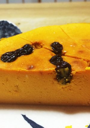 簡単混ぜるだけ!パンプキンチーズケーキ-レシピのメイン写真