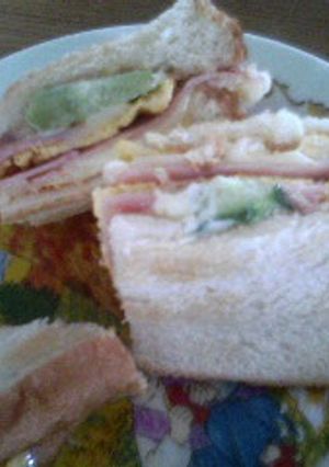 簡単♪うまい♪ホットサンド風-レシピのメイン写真