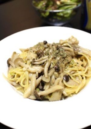 秋味♡きのこの味噌バタークリームパスタ-レシピのメイン写真