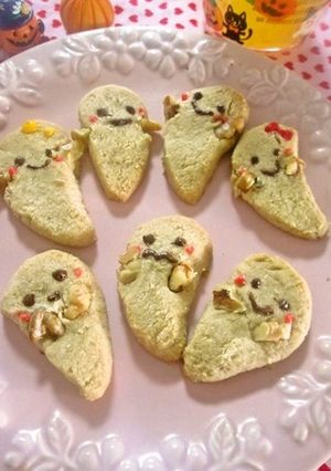 ハロウィンに☆おばけのスパイスクッキー-レシピのメイン写真