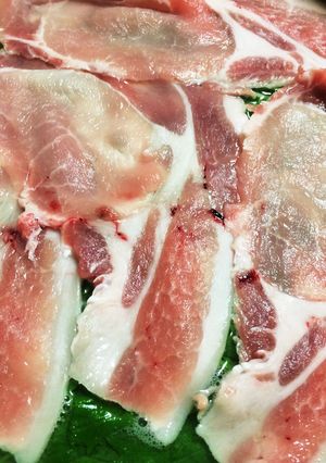超簡単、豚肉と水菜のシャブシャブ風-レシピのメイン写真