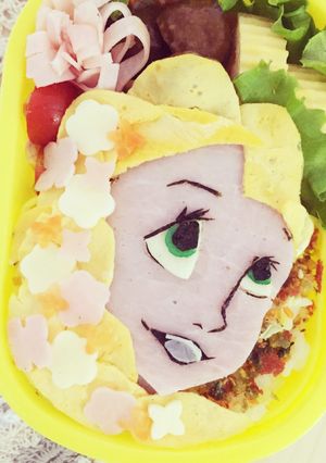 キャラ弁＊ラプンツェル-レシピのメイン写真