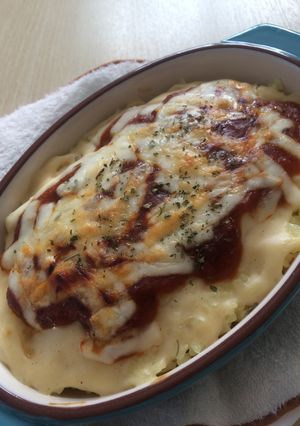 ミートソースでお手軽ドリア-レシピのメイン写真
