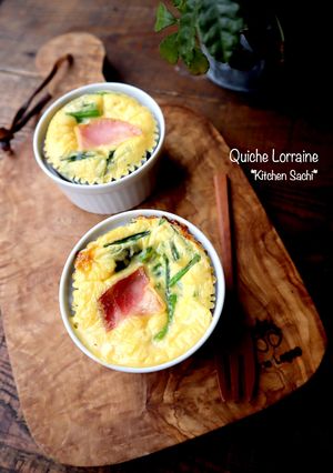 お弁当に！ほうれん草とベーコンのキッシュ-レシピのメイン写真