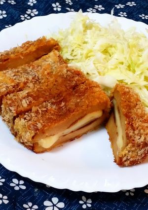 中にイン!高野豆腐の味噌チーズカツ-レシピのメイン写真