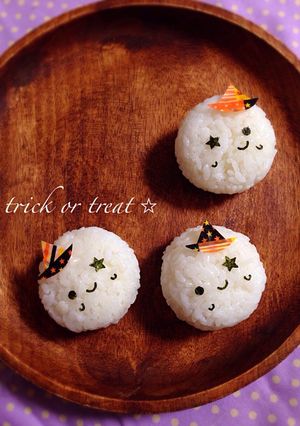 超簡単☆ハロウィンおばけちゃん-レシピのメイン写真