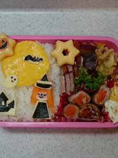 ハロウィン・魔女弁当-レシピのメイン写真