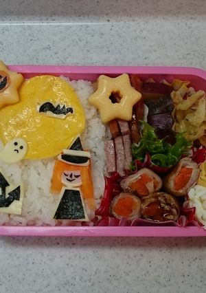 ハロウィン・魔女弁当-レシピのメイン写真