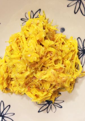 茹でたら2分？菊のごま酢味噌和え-レシピのメイン写真