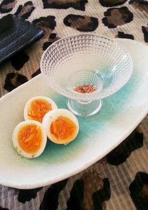 茹で卵に～ごま塩-レシピのメイン写真
