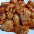 簡単‼︎鶏胸肉のケチャップ炒めinチーズ