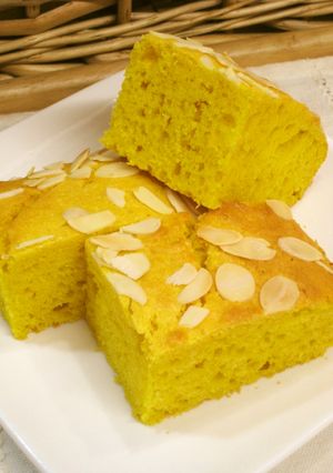 ＊溶かしバターで簡単♪かぼちゃケーキ＊-レシピのメイン写真