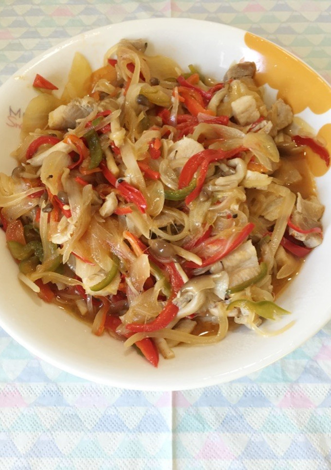 生姜と酢の野菜炒め-レシピのメイン写真