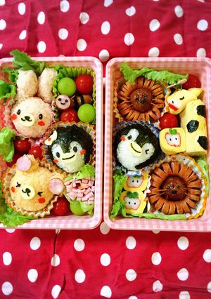 動物園や運動会に動物さん弁当☆-レシピのメイン写真