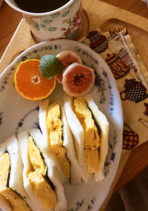 だし巻き玉子サンド-レシピのメイン写真