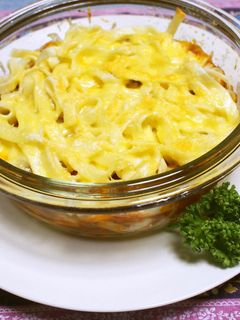 うどんdeラザニア-レシピのメイン写真