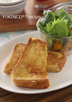 短時間でしっとりフレンチトースト-レシピのメイン写真