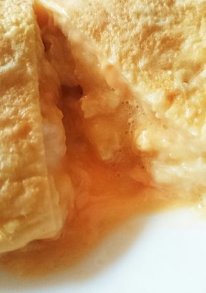 朝ごはん フワフワ卵オムレツ 簡単卵焼き-レシピのメイン写真