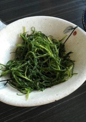 おかひじきの胡麻和え♪-レシピのメイン写真