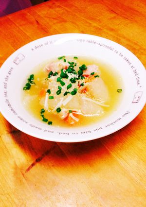 ほっこり☆ベーコンと冬瓜のスープ煮-レシピのメイン写真