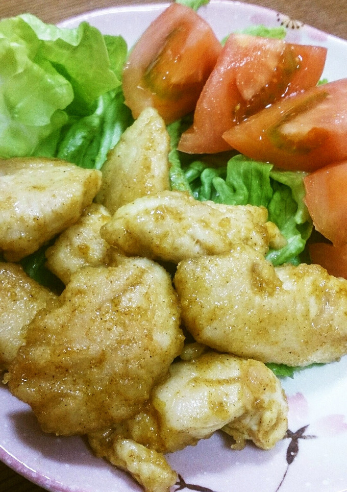 ふんわり♪ささみのスパイシー焼き☆-レシピのメイン写真