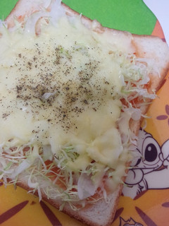 キャベチーズトースト〜スイートチリ〜-レシピのメイン写真