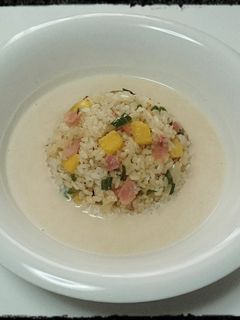 パインとココナッツのスープチャーハン-レシピのメイン写真
