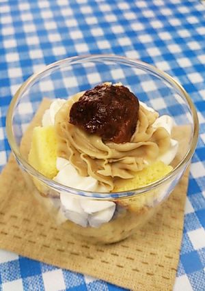 簡単！パーティにも♬モンブランサンデー♡-レシピのメイン写真