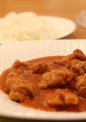 簡単！パプリカ風味 鶏肉トマト煮込み-レシピのメイン写真