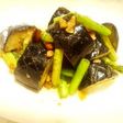 茄子とアスパラ♪のガーリック炒め