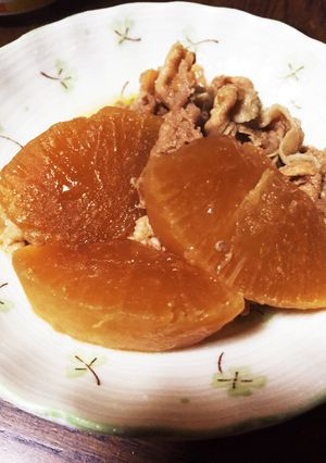 豚こまと大根でべっこう煮-レシピのメイン写真