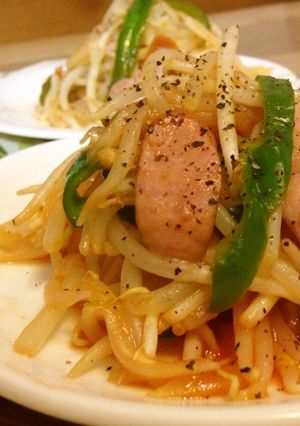 ベジ♪もやしナポリタン-レシピのメイン写真