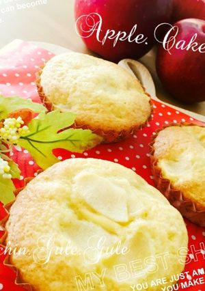 HMで、バターなしのふんわりリンゴケーキ-レシピのメイン写真
