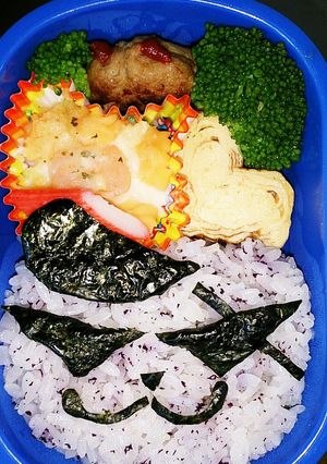 妖怪ウォッチ☆ワルニャンのキャラ弁-レシピのメイン写真