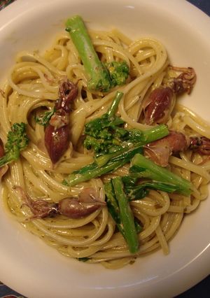 ほたるいかのジェノベーゼパスタ-レシピのメイン写真