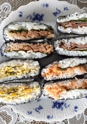 イタリアンおにぎらずの具4種-レシピのメイン写真