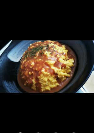 とろとろオムライス-レシピのメイン写真