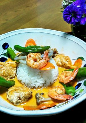 シンガポール風ラクサ飯-レシピのメイン写真