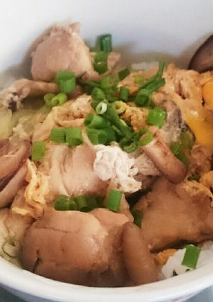 しいたけを使った簡単☆親子丼-レシピのメイン写真