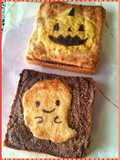 ほぼメロンパンなトースト☆ハロウィン版★