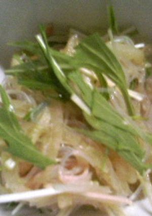 冷やしラーメンのタレで中華サラダ♪-レシピのメイン写真