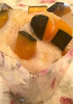 米粉 かぼちゃ入り蒸しパン-レシピのメイン写真