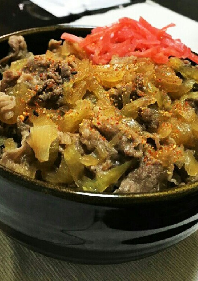 簡単で美味しい牛丼☆吉野家風-レシピのメイン写真
