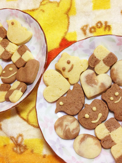 プレーン&ココアクッキー♪-レシピのメイン写真