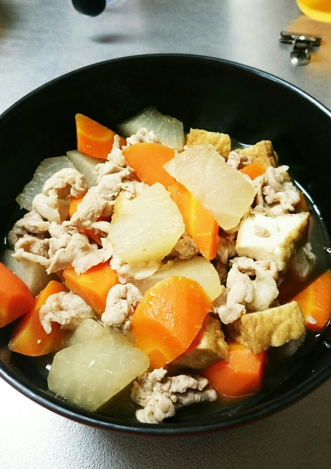 豚こまで簡単☆ずぼらな煮物-レシピのメイン写真