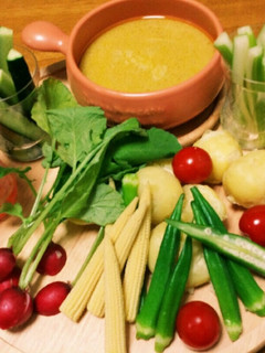本格! 温野菜のバーニャカウダ!-レシピのメイン写真